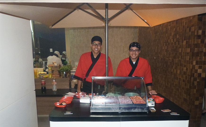 Temakeria para Festa Infantil SP Buffet Oriental para Festa Infantil em SP